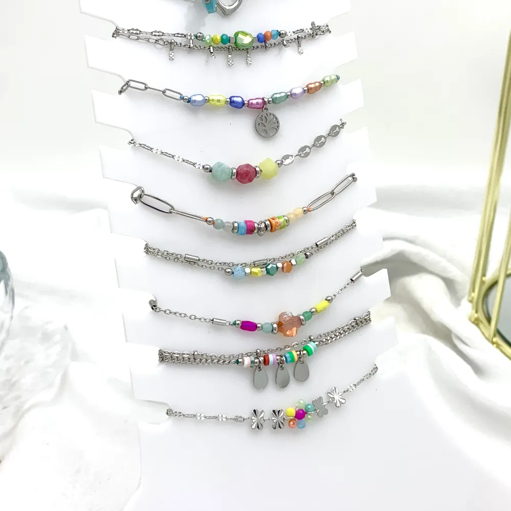 Mix Catene-12Pz Cavigliere in Acciaio - KPA-732-21