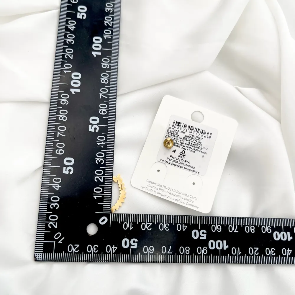 Mezzaluna-Orecchini in Acciaio - OAP-103-AA1706E