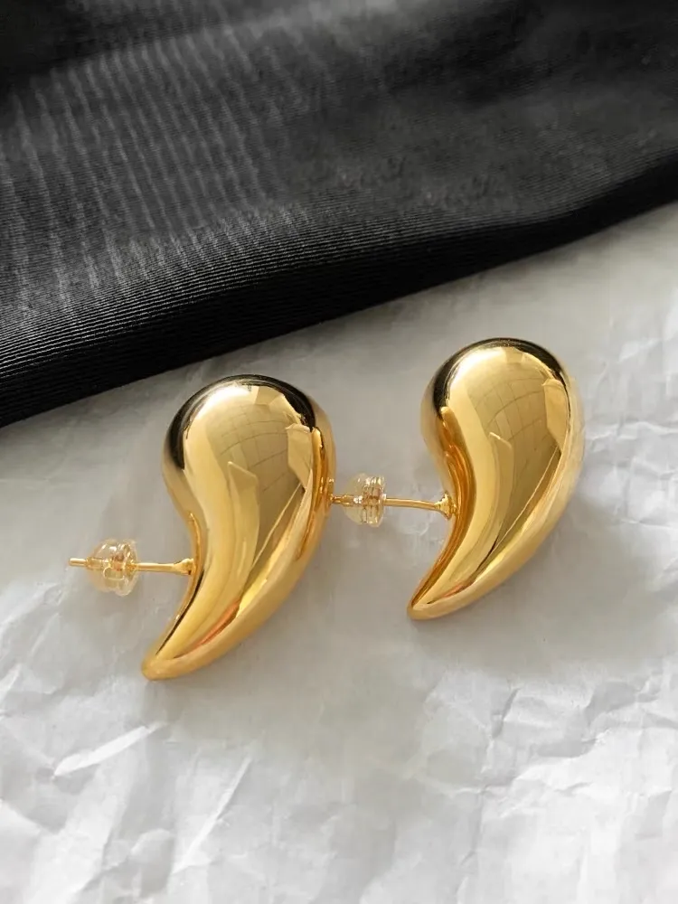 Goccia Piccola-Orecchini in Acciaio - OAP-103-AA3072E S 26mm