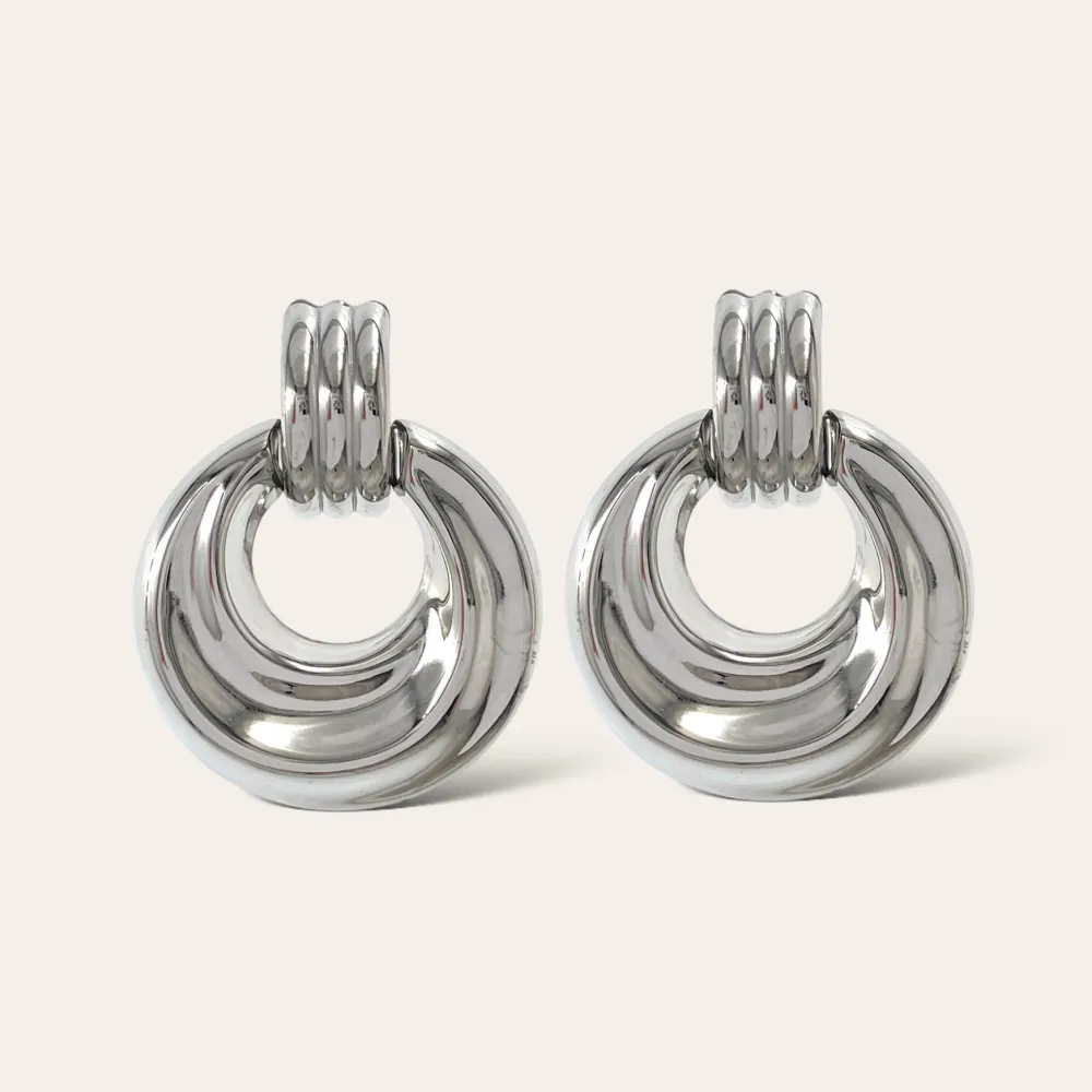 Pendente -Orecchini in Acciaio - OAP-103-AA4653E