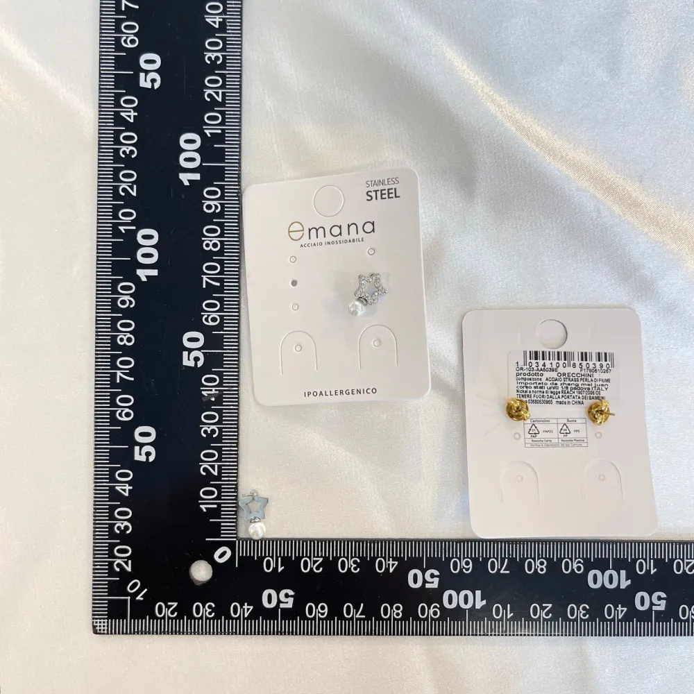 Stella Perla -Orecchini in Acciaio - OAP-103-AA5039E