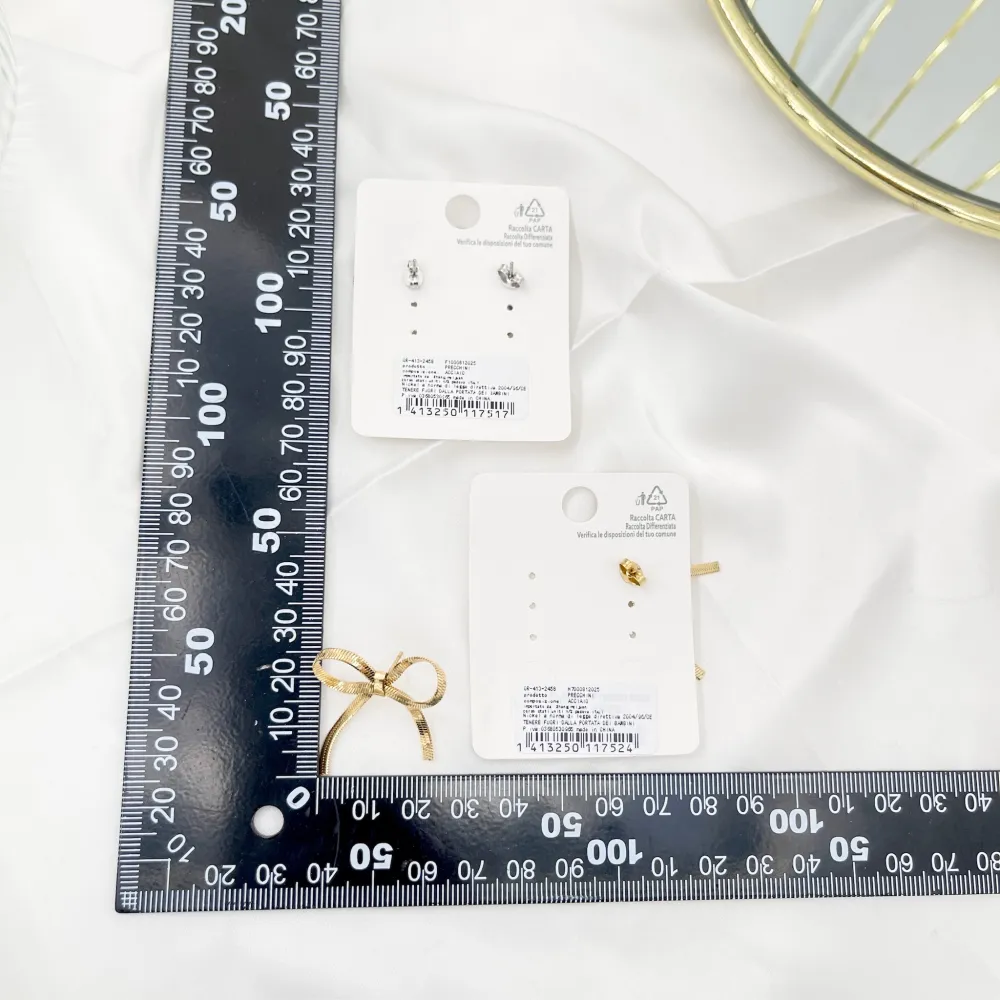 Fiocco -Orecchini in Acciaio - OAP-413-2458 2