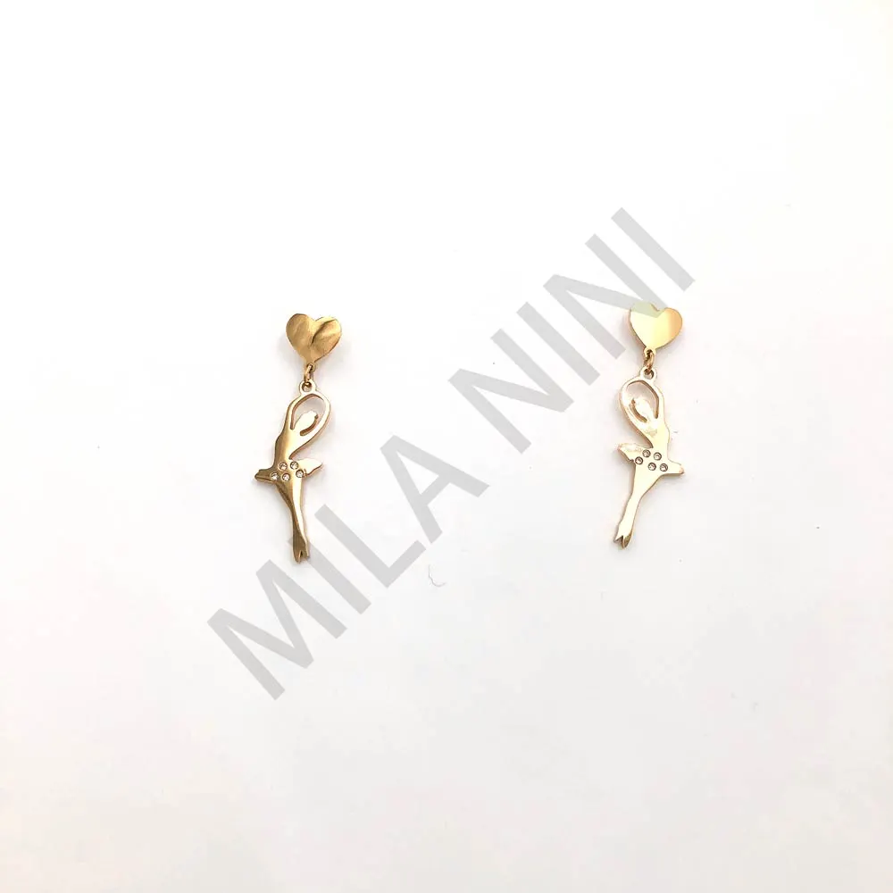 Orecchini pendenti in acciaio Dancer - OAP-413-901