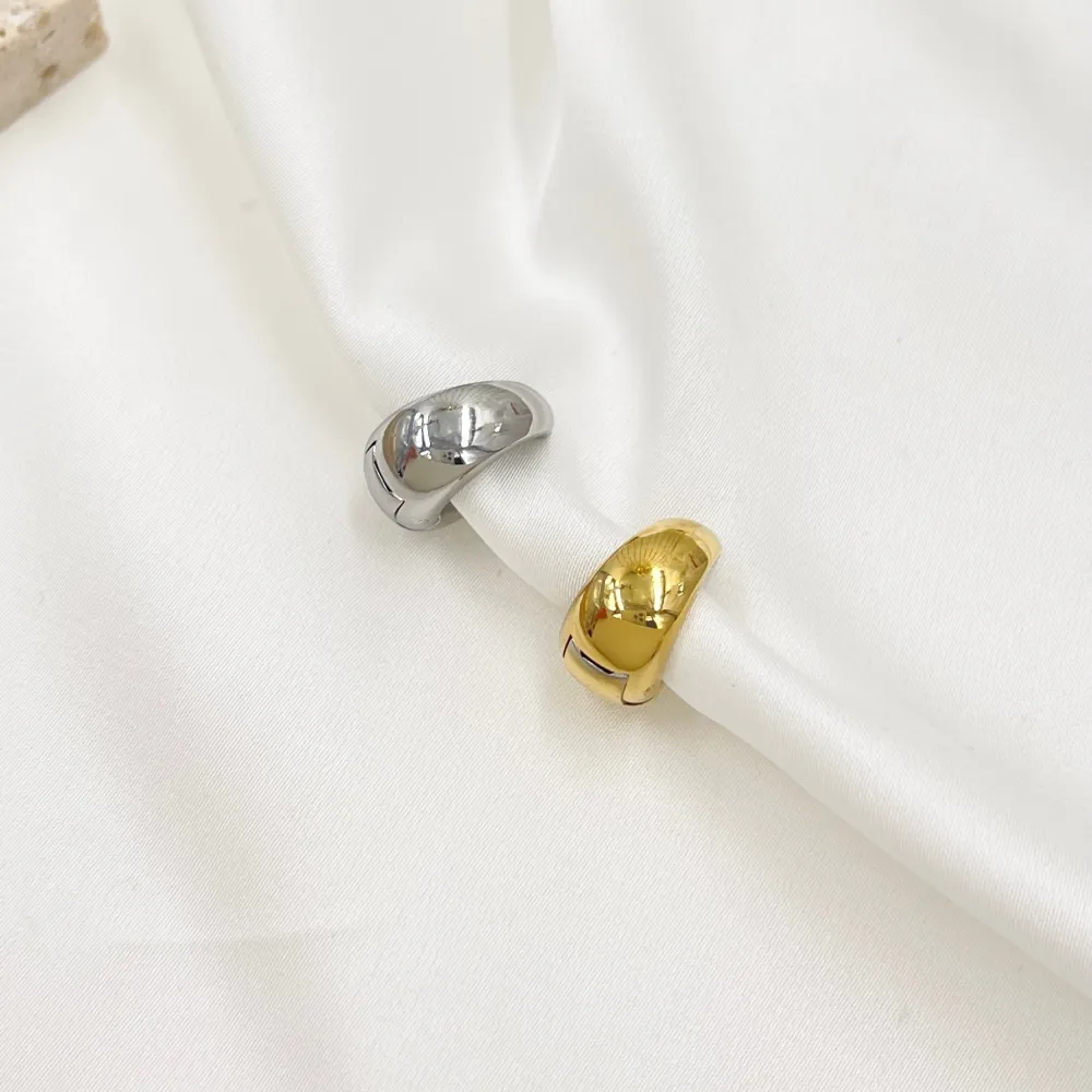 Goccia a Molla -Earcuff in Acciaio - OAP-600-H359