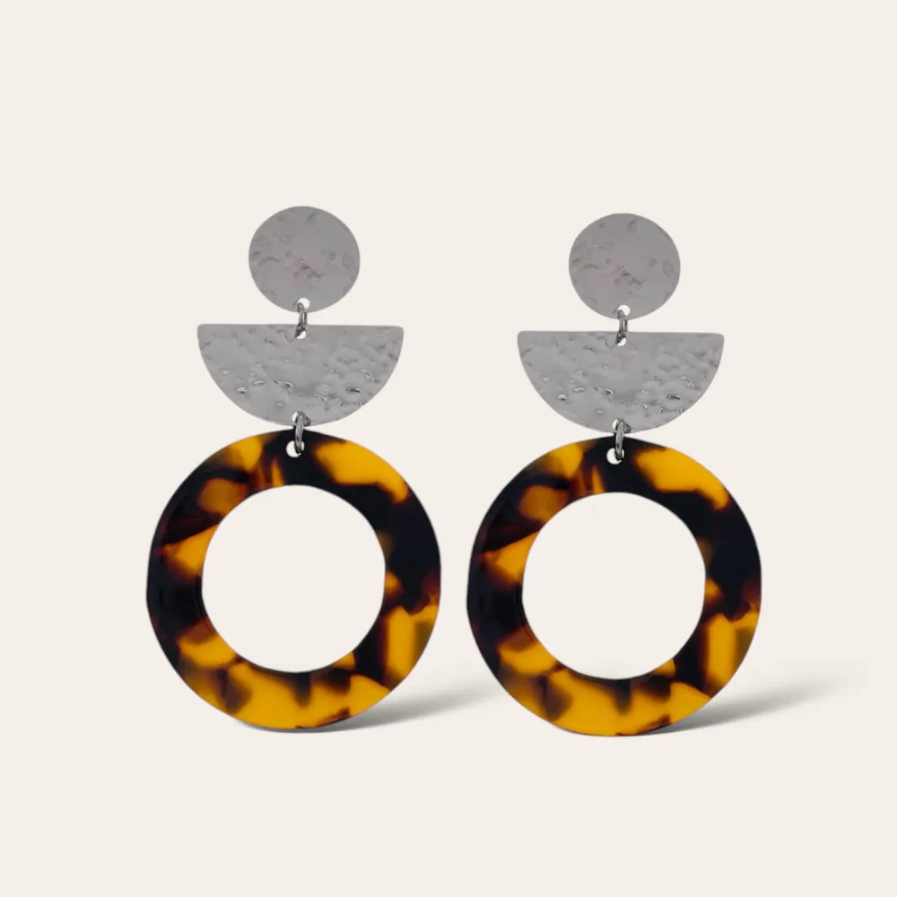 Cerchio-Orecchini in Acciaio - OAP-759-57