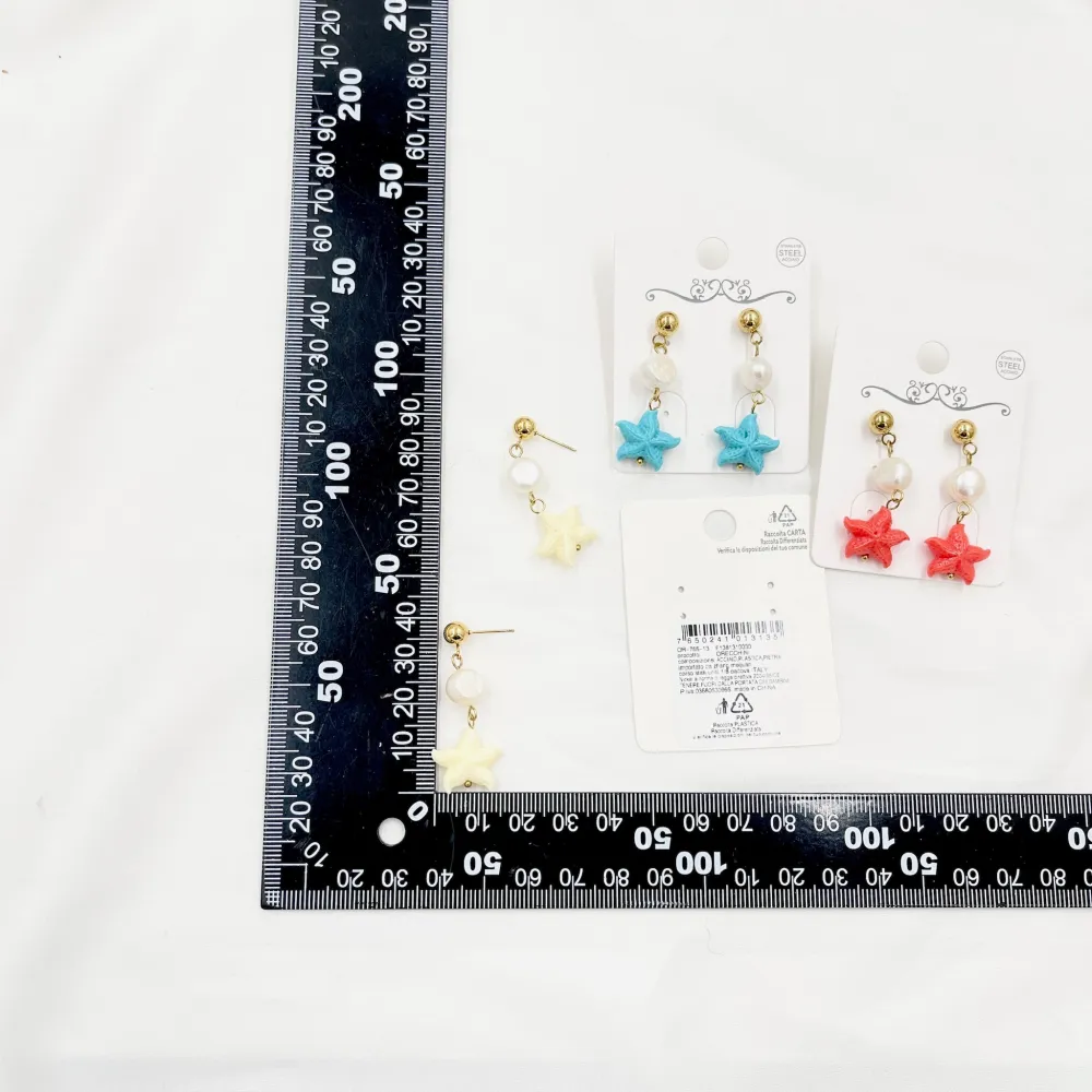 Stella Marina -Orecchini in Acciaio - OAP-765-13