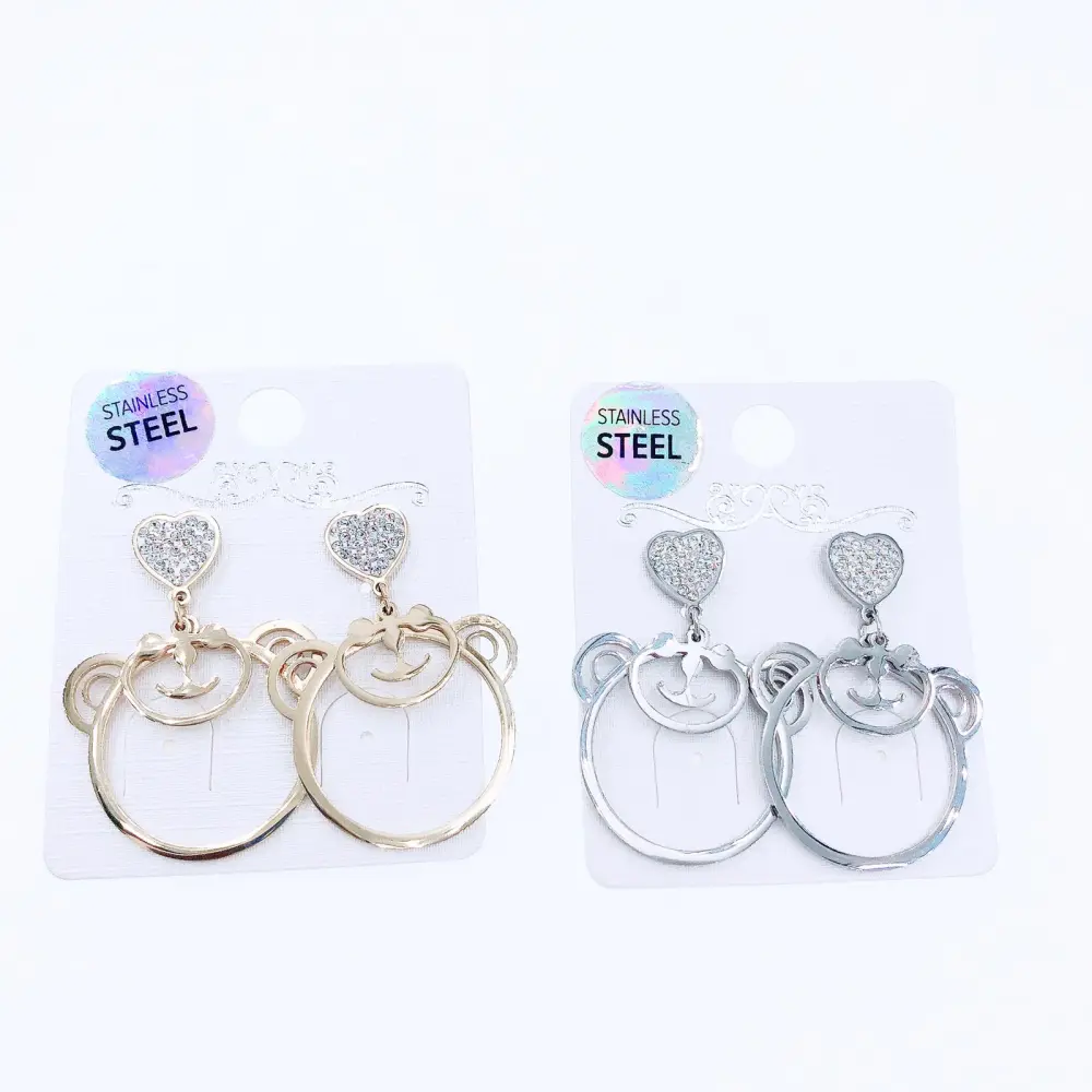 OAS- Orsetto 5067 - Orecchini in Acciaio - OAS- Orsetto 5067 - Orecchini in Acciaio