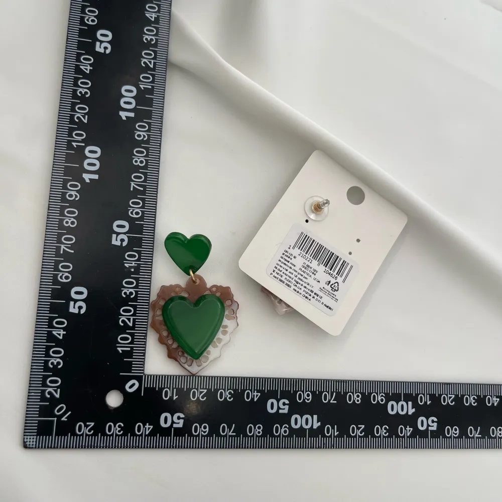 Sacro Cuore-Orecchini Moda in Resina - OMM-121-62