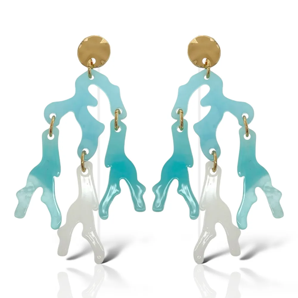 Corallo-Orecchini Moda - OMM-15535-A