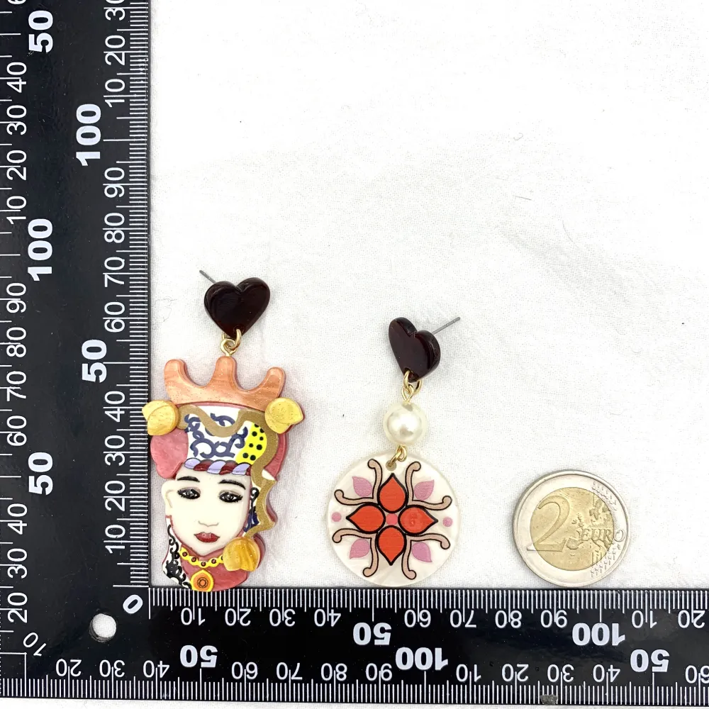 Testa di Moro-Orecchini Moda - OMM-15604