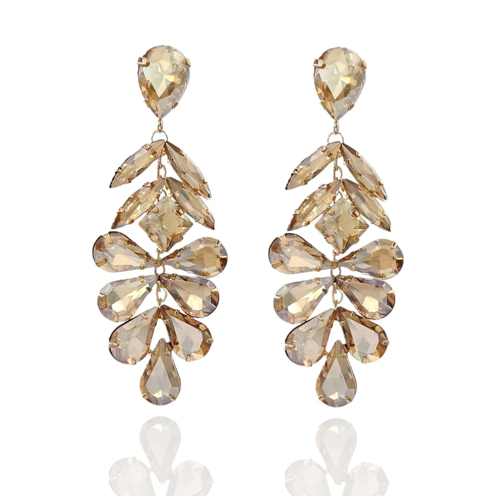 Chantelier-Orecchini Moda Vetro - OMM-159-21999-1