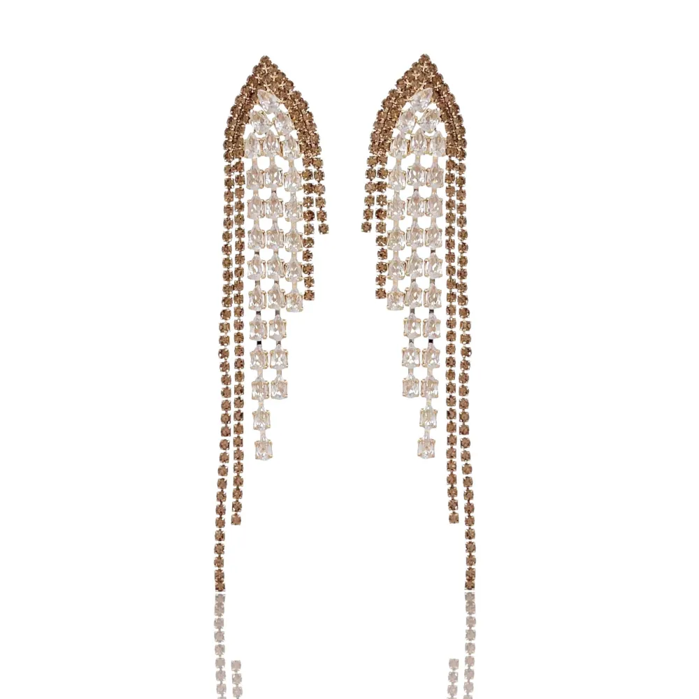 Napine-Orecchini Moda Vetro - OMM-381-2884