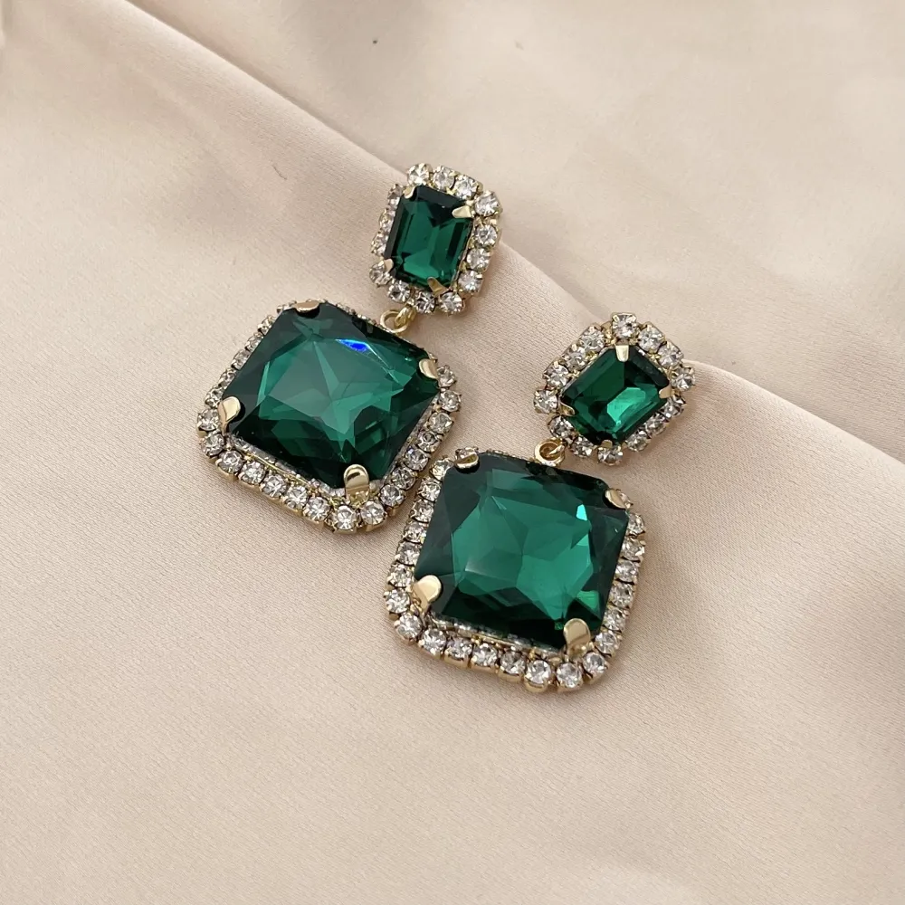 Pietra Quadrata-Orecchini Moda - OMM-520-004