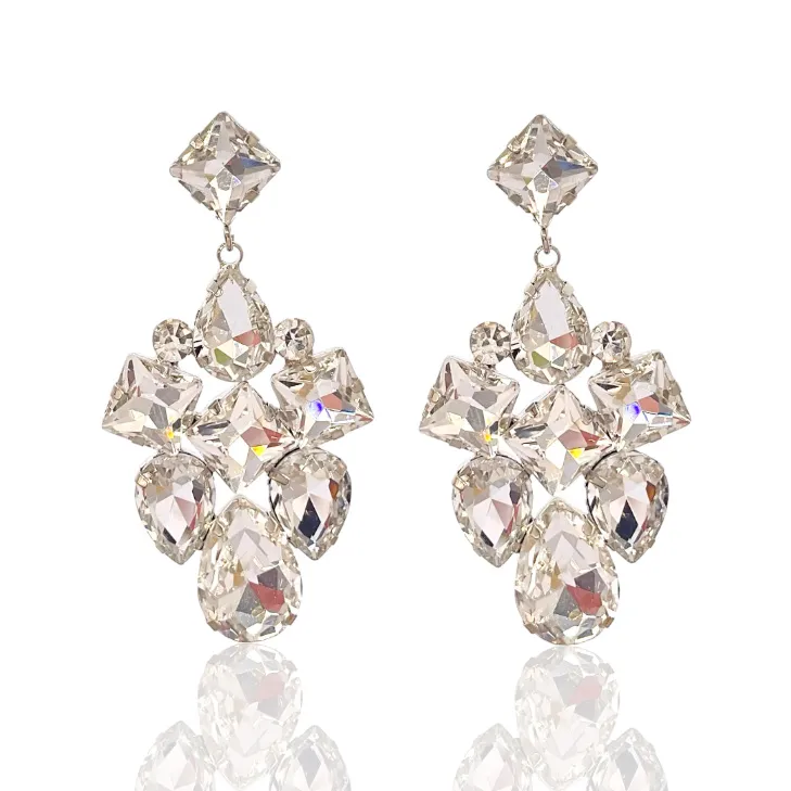 Fantasia-Orecchini Moda Vetro - OMM-520-L32