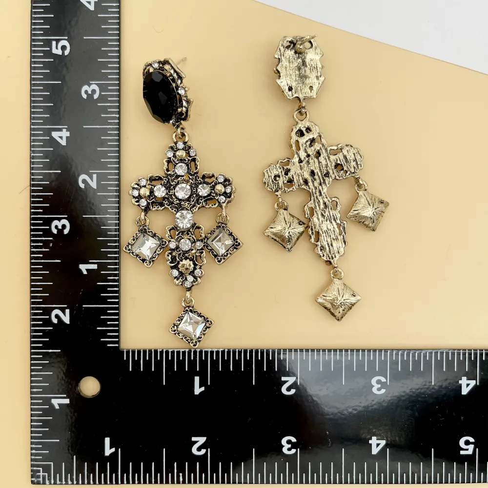 Croce 3362 - Orecchini Moda - OMP-520-62