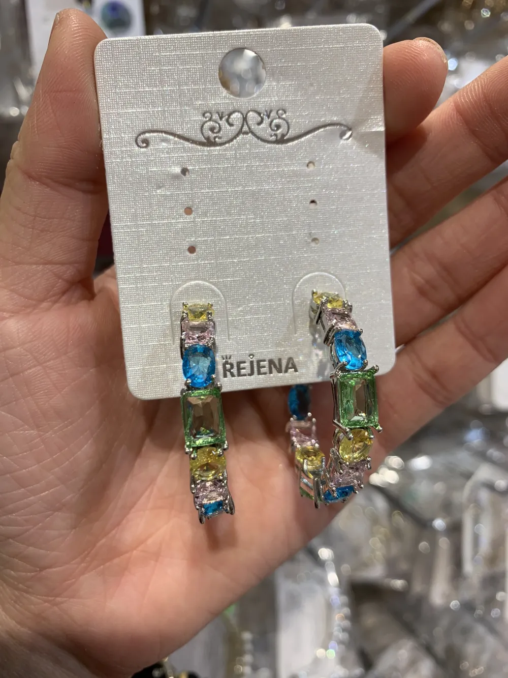 Cerchio con Pietra Zirconia-Orecchini con Zirconia - OMZ-103-AA740E