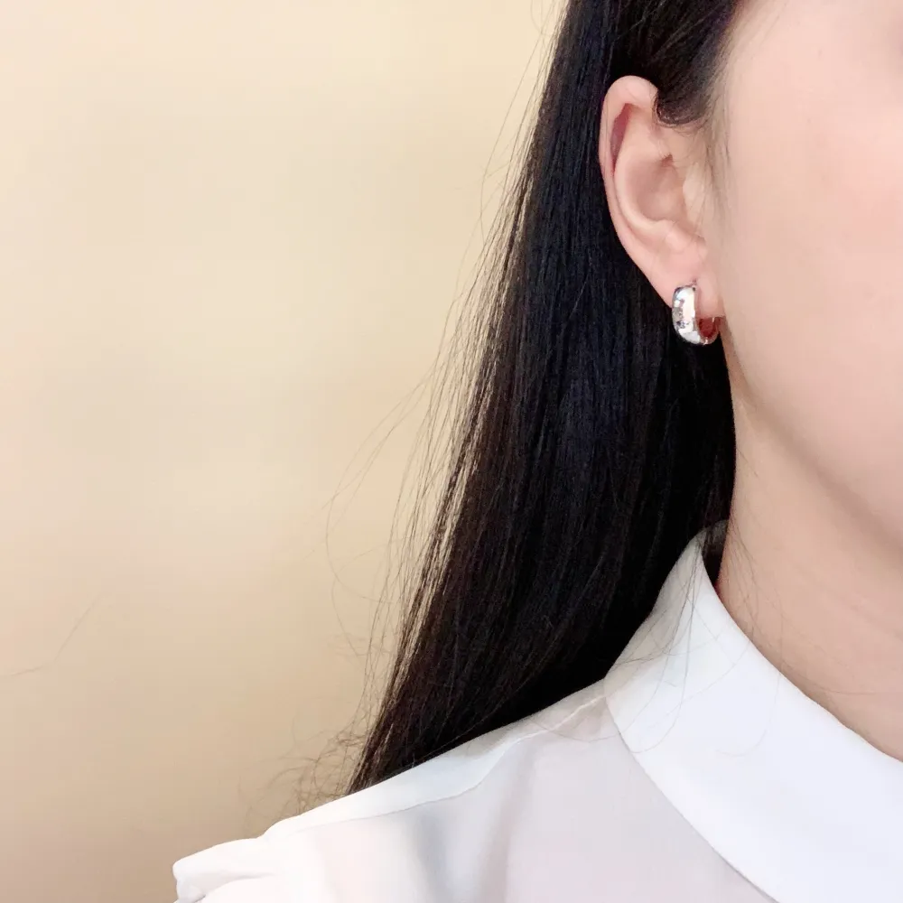 OMZ7266-Liscio 5x15mm - Orecchini a Cerchio - OMZ7266-Liscio 5x15mm - Orecchini a Cerchio