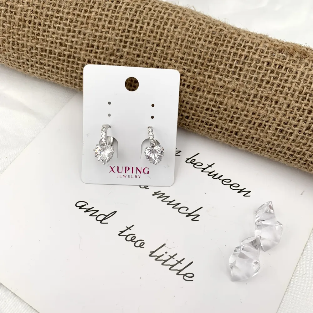 Cuore-Orecchini con Zirconia - OMZ-XP5451