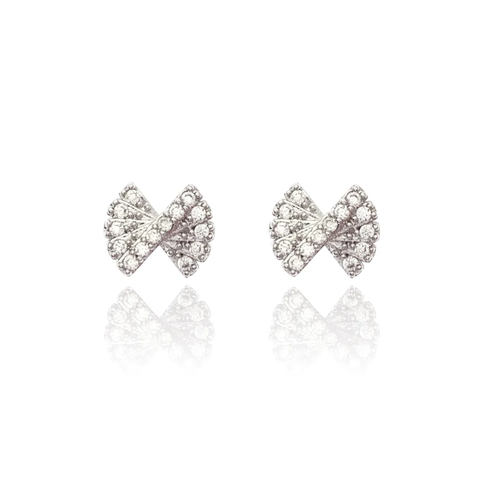 Fiocco-Orecchini con Zirconia - OMZ-XP5537