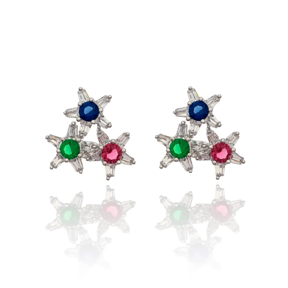 Stella-Orecchini con Zirconia - OMZ-XP8697