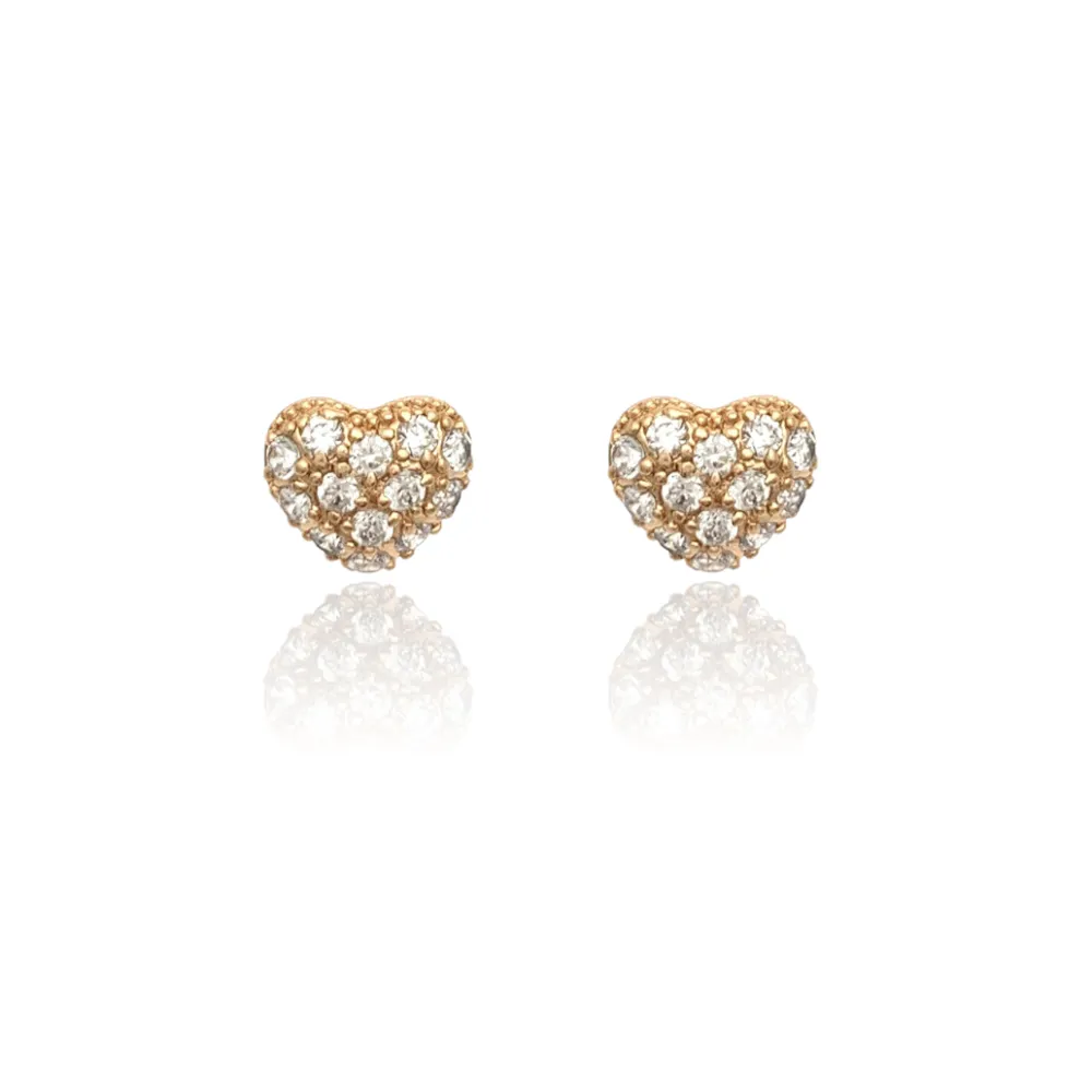 Cuore-Orecchini con Zirconia - OMZ-XP8756