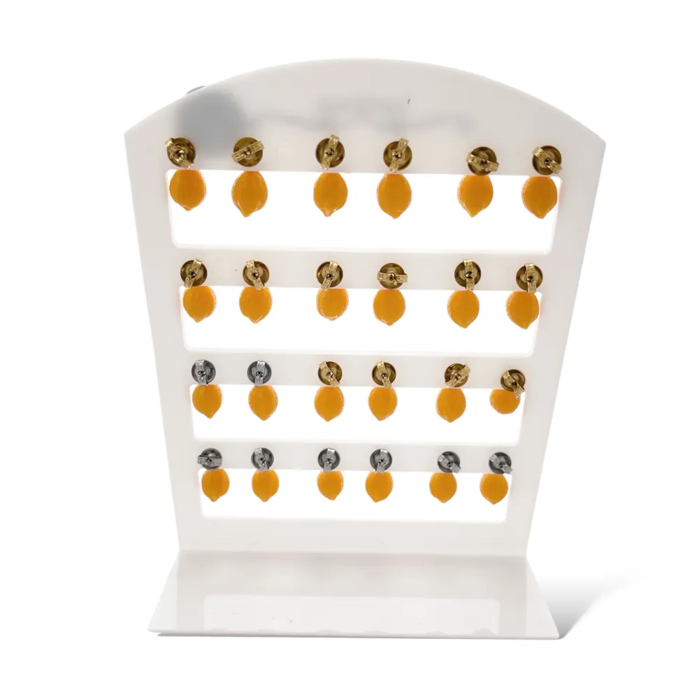 Limone-12Paia Orecchini in Acciaio - OPA-103-AA4843E