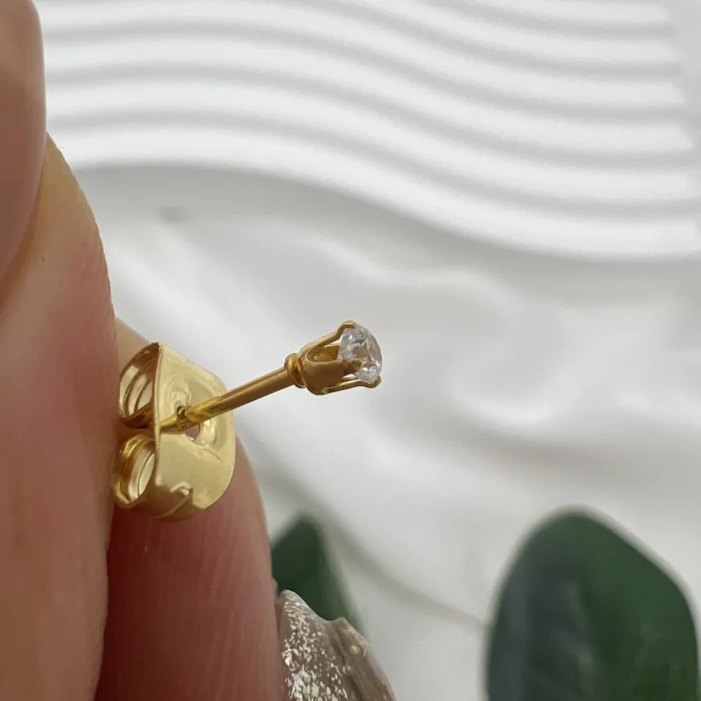 Punto Luce 2mm 6Griffe-36Paia Orecchini in Acciaio - OPA-107-114 2mm