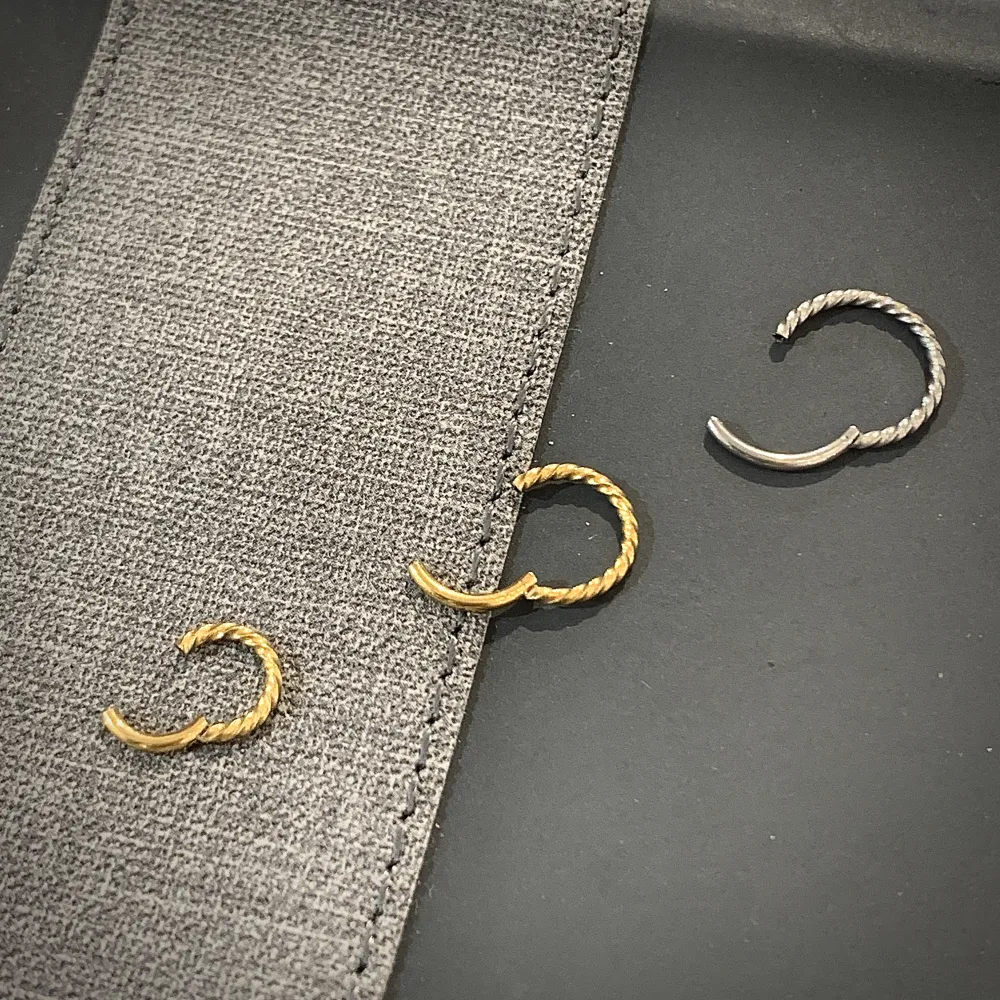 Cerchio Torchon 1.2xMix -12paia Orecchini in Acciaio - OPA-450-631 1.2xMix