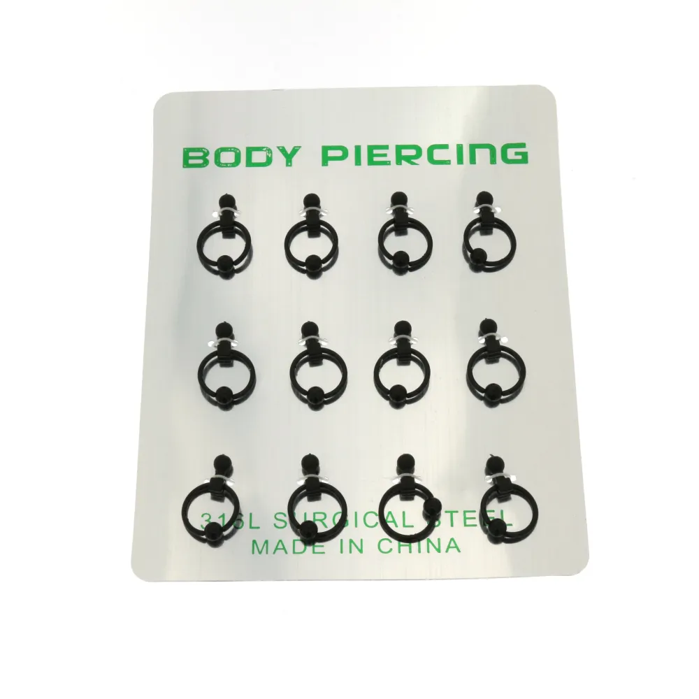 Cerchio Nero 4040 - PCP4040-Cerchio Nero -Piercing