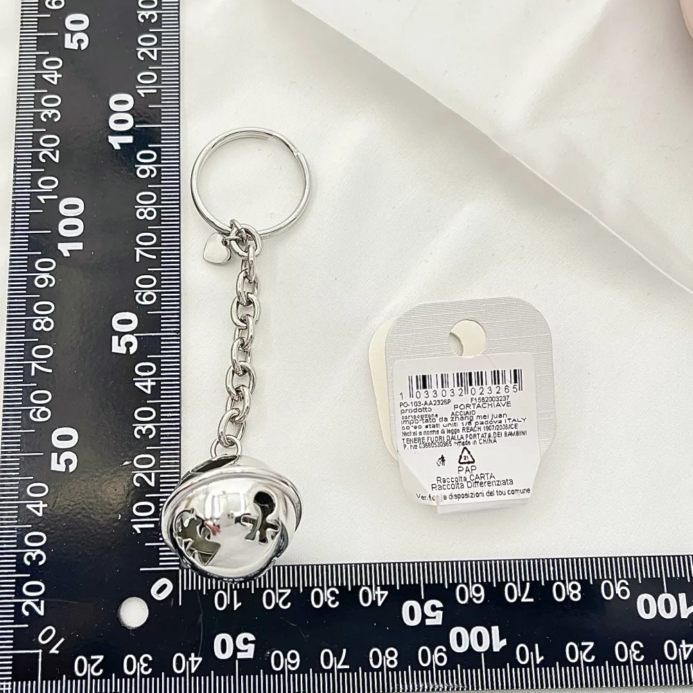 Chiama Angelo con Bimbo e Bimba -Portachiavi in Acciaio - PKA-103-AA2326P