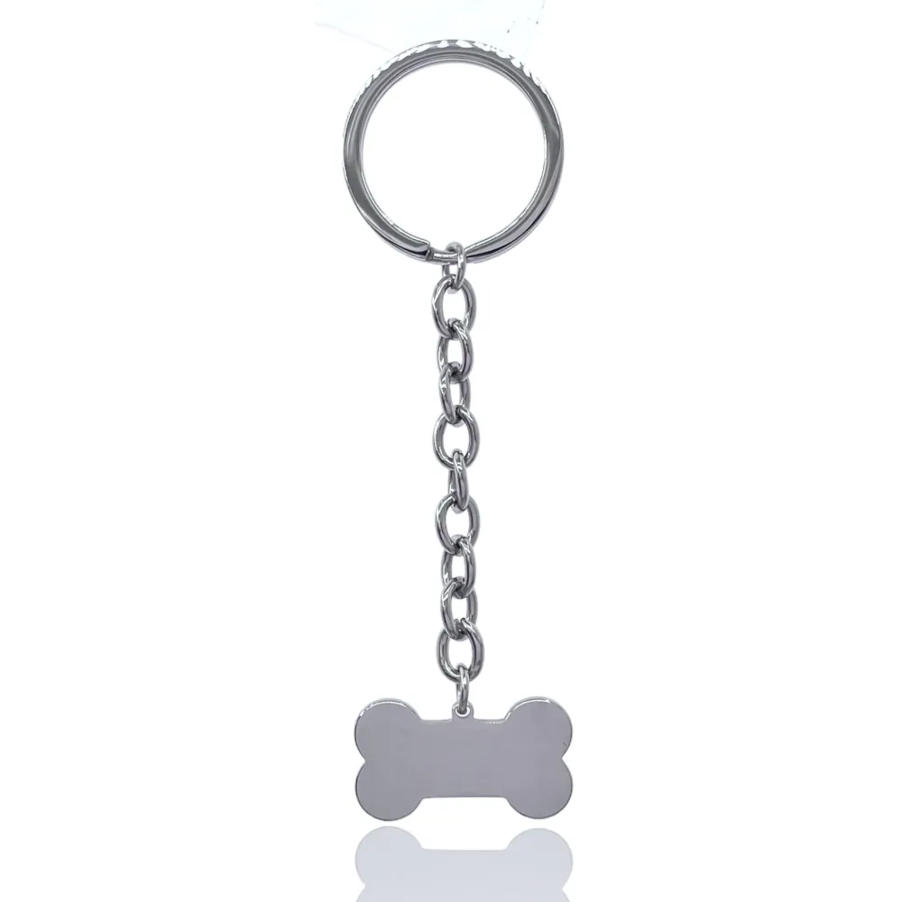 Osso -Portachiavi in Acciaio - PKA-103-AA2656P