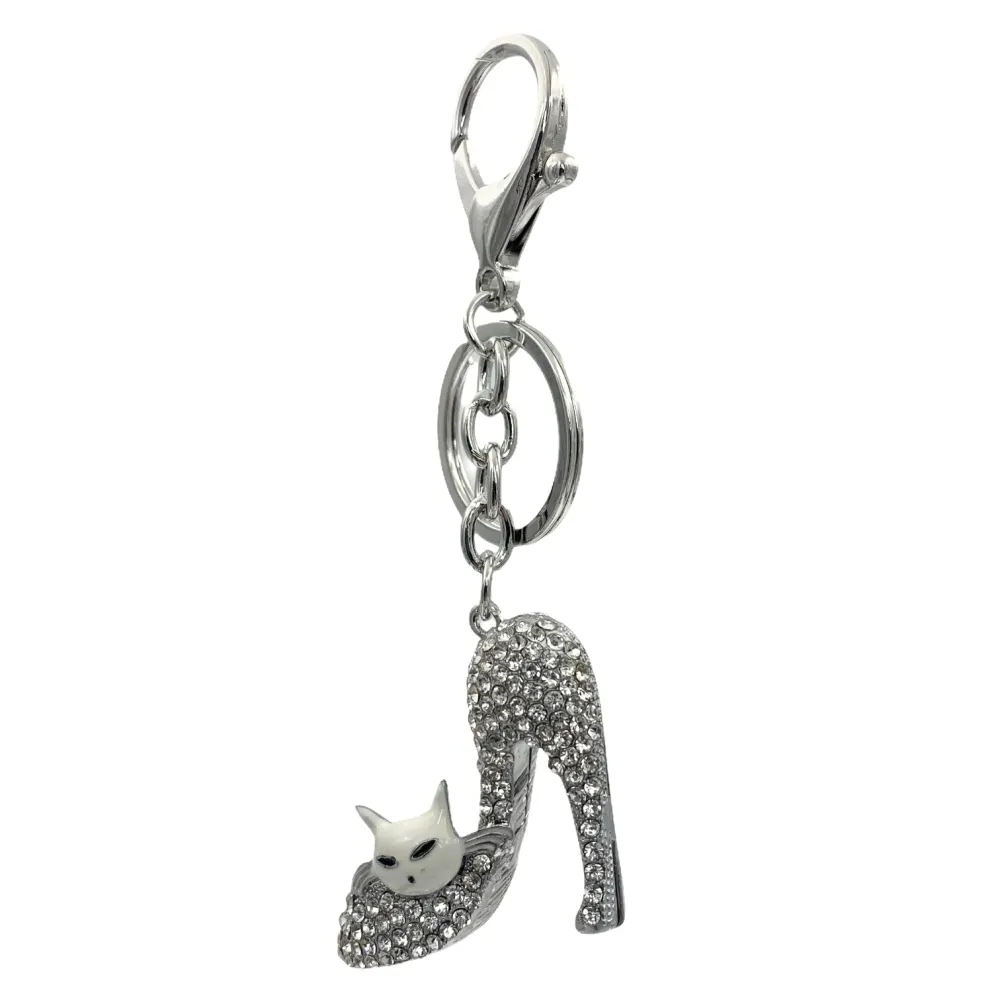 PKC6051-Sandalo con Gatto- Portachiave - PKC6051-Sandalo con Gatto- Portachiave