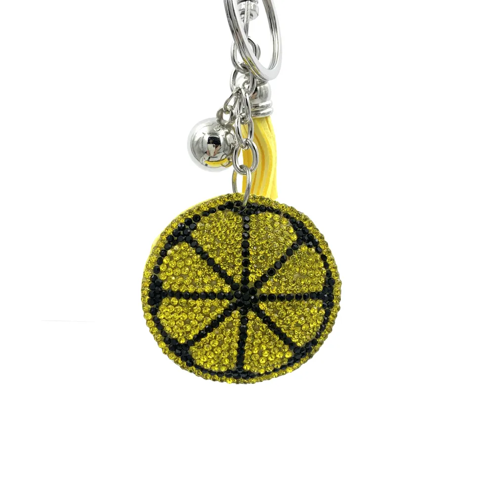 PKS7106-Limone- Portachiave in Similpelle - PKS7106-Limone- Portachiave in Similpelle