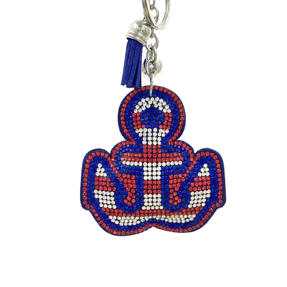 PKS7166-Ancora-Portachiavi in Similpelle - PKS7166-Ancora-Portachiavi in Similpelle