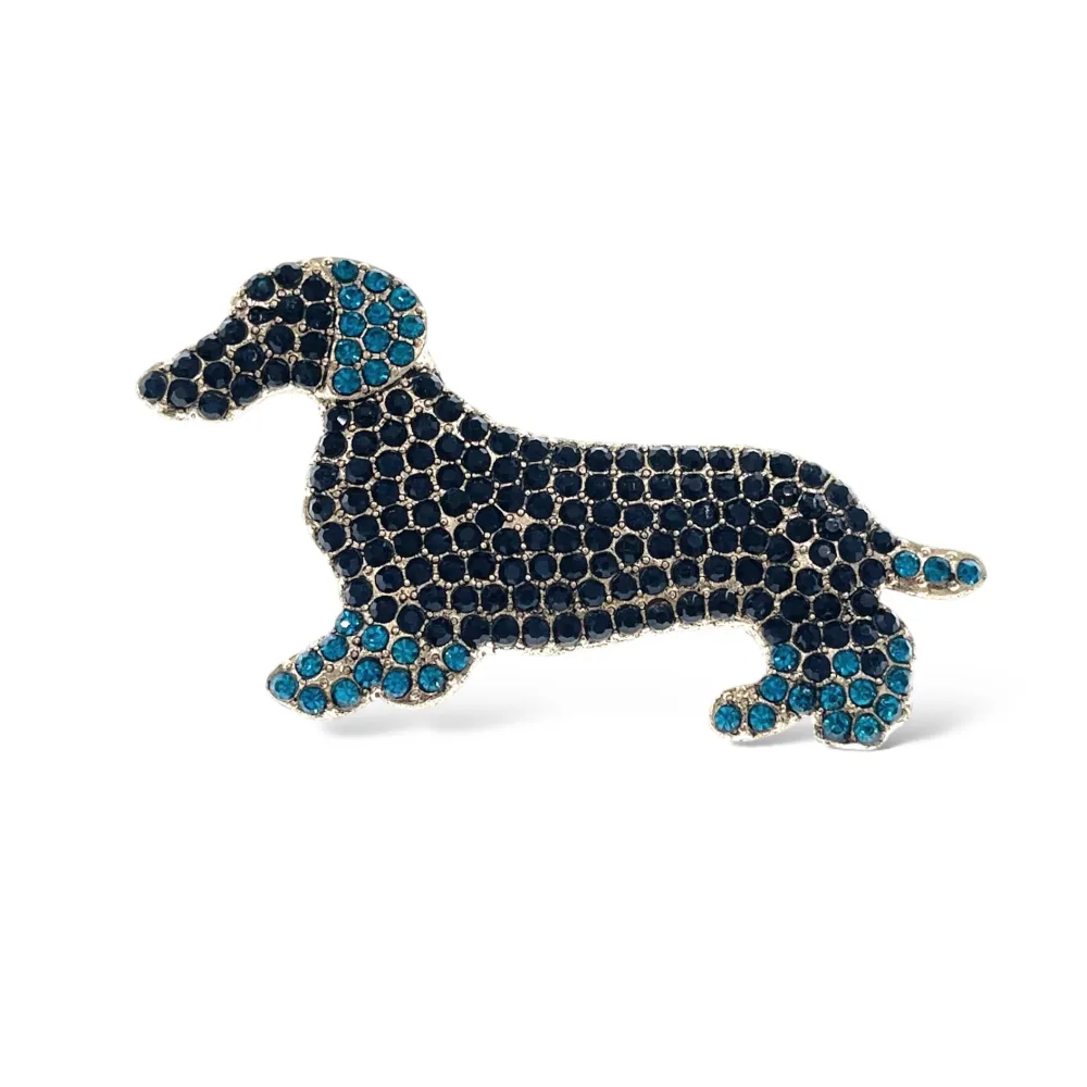 Cagnolino Bassotto -Spilla Media in Metallo - SPM-312-333