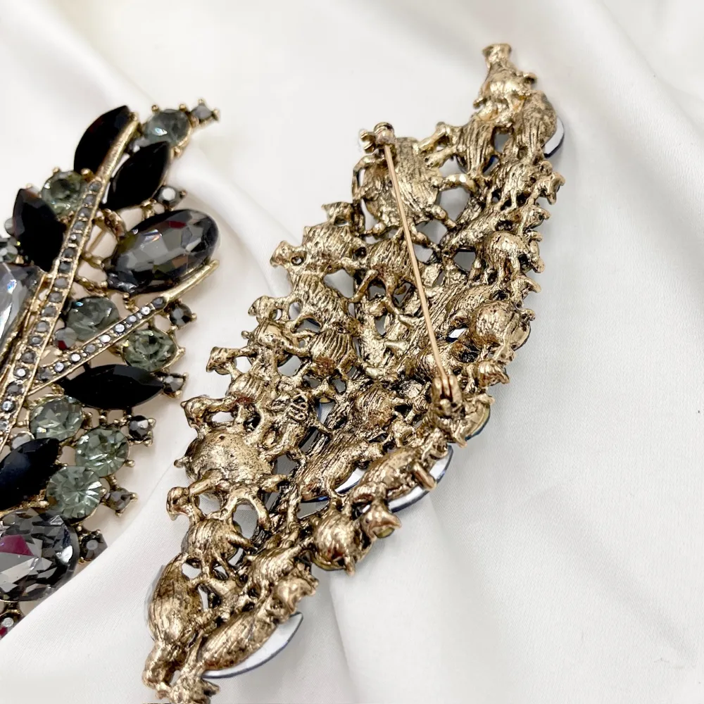 Foglia Grande-Spilla Media in Metallo - SPM-312-338A