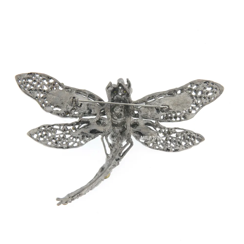 Spilla Grossa con Pietre Colorate - SPM-321-197 10mm