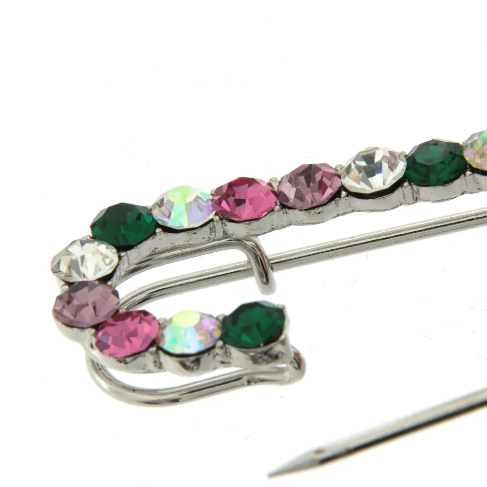 SP-Strass Grosso 5563- Spilla da Balia 10 cm - SPM-321-237