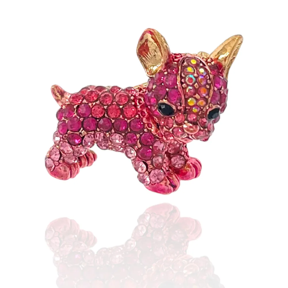 Cagnolino-Spilla in Metallo - SPM-321-375