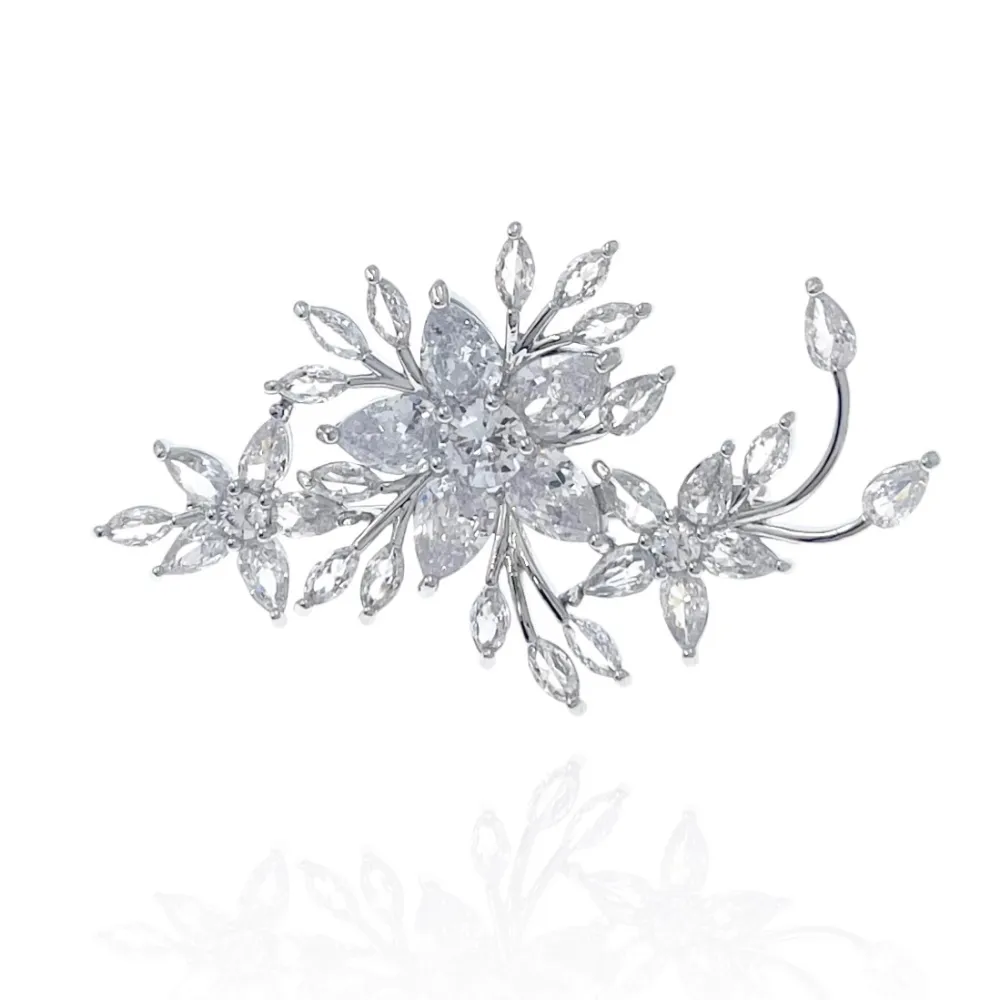 Fantasia Fiore-Spilla con Zirconia - SPM-506-182
