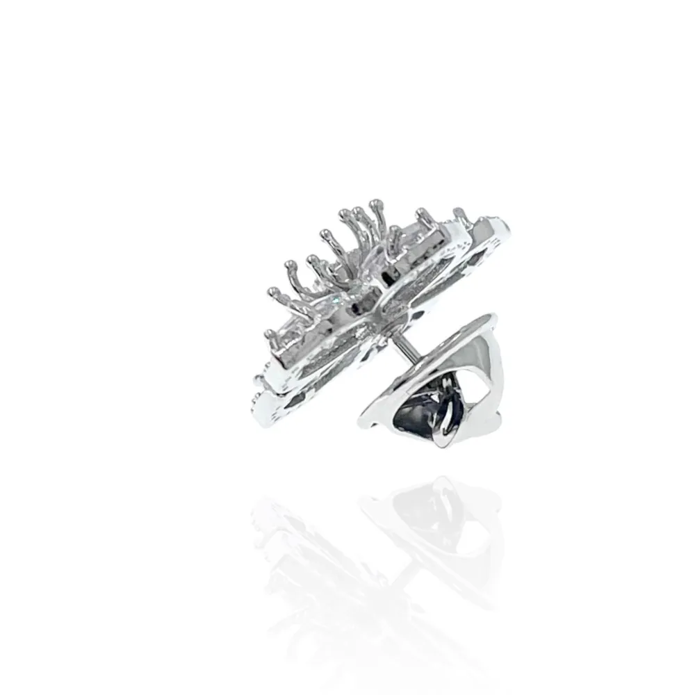 Fiore-Spilla Piccola con Zirconia - SPM-506-190
