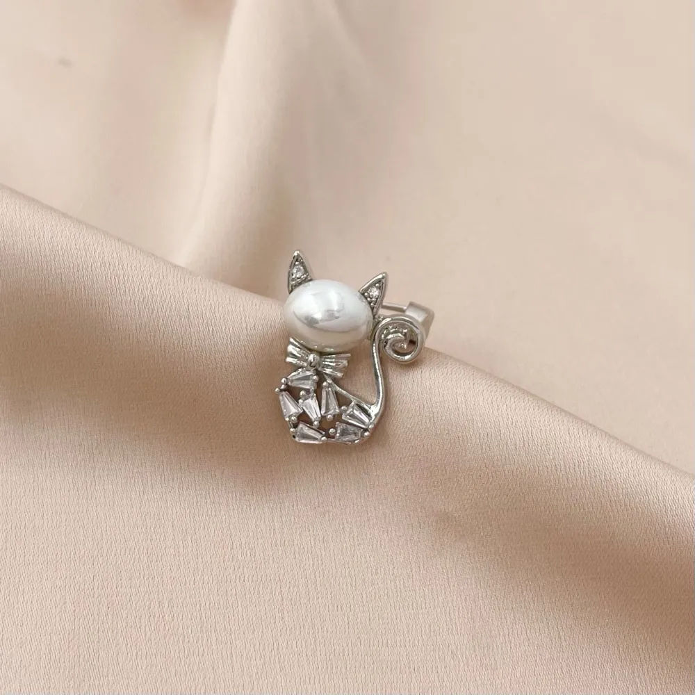 Gatto-Spilla Piccola con Zirconia - SPM-506-196