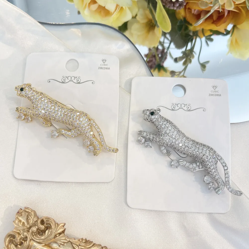 Pantera-Spilla con Zirconia - SPM-506-267