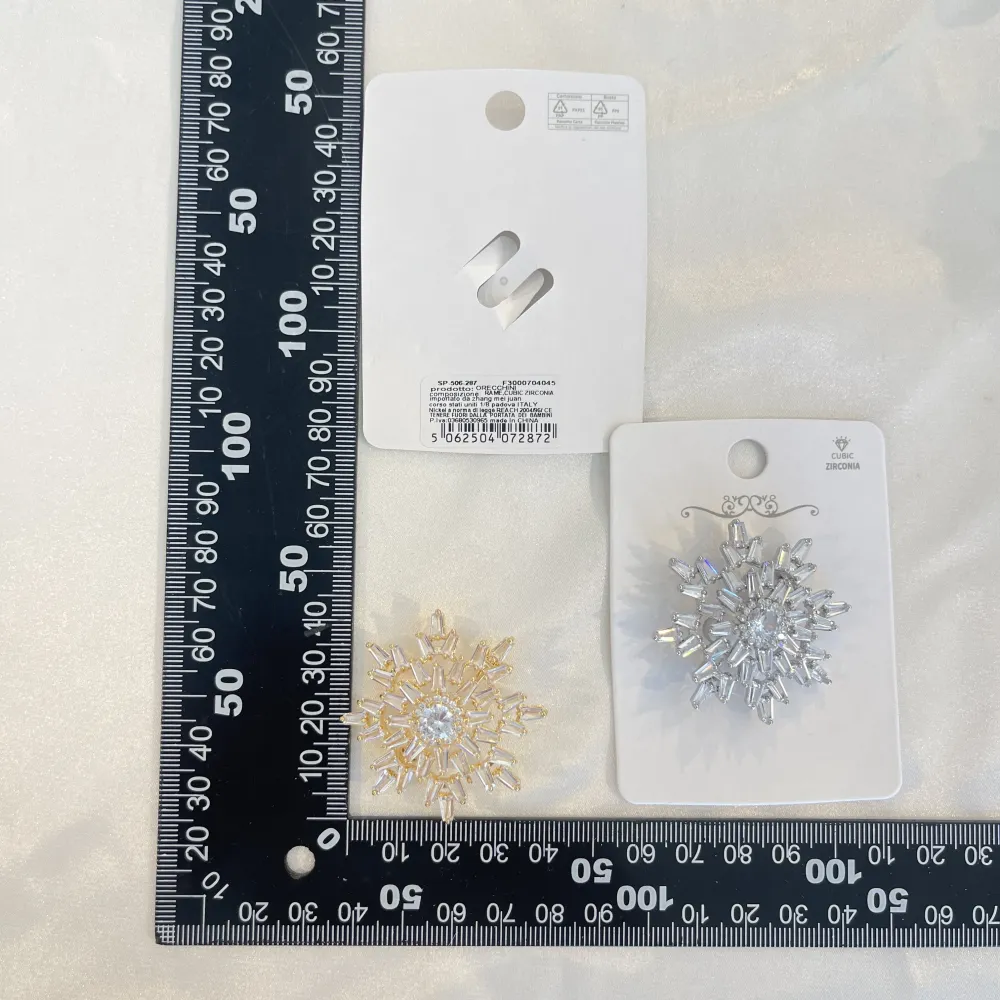 Fiocco di Neve-Spilla con Zirconia - SPM-506-287