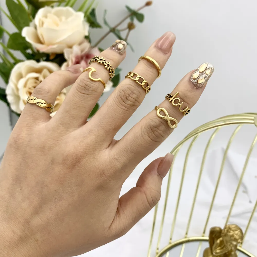 Mix Soggetti  Farange-60pz Anelli Regolabilo da Farange/Mignolo - AAR-103-1446-1465R