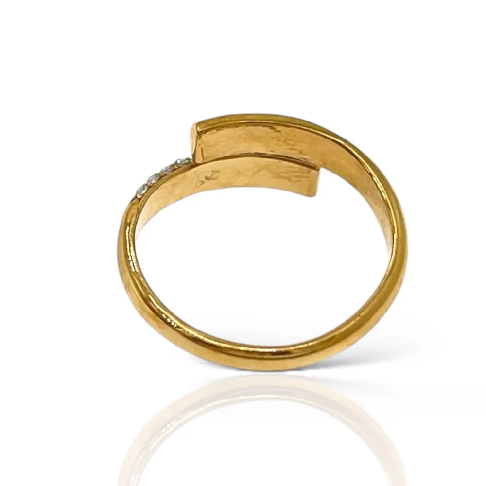 Semplice -Anello Regolabile in Acciaio - AAR-103-AA5169R