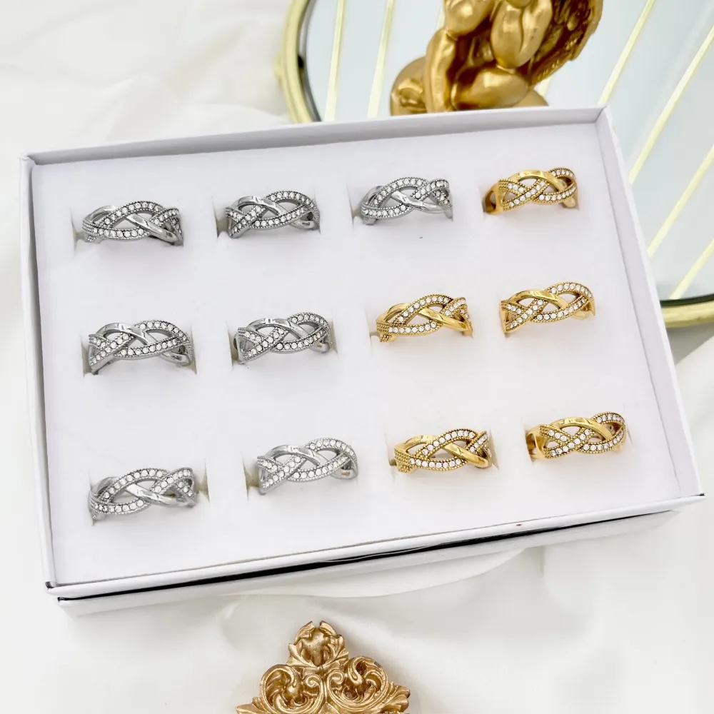 catena -Anello Regolabile in Acciaio - AAR-103-AA5173R