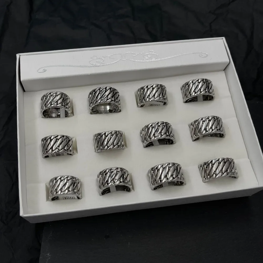 Catena alta-Anello in Acciaio con Misure - AAU-F130F140