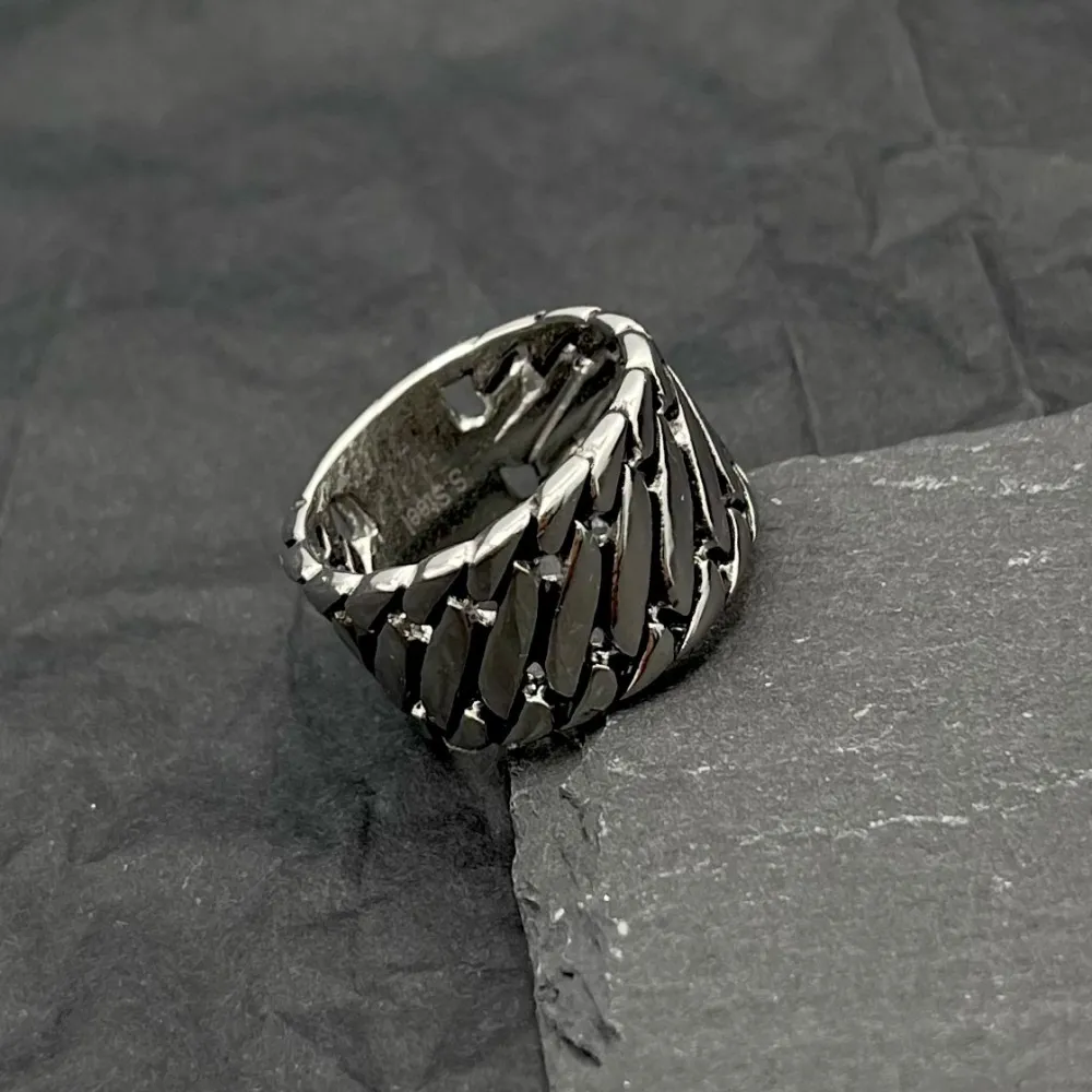 Catena alta-Anello in Acciaio con Misure - AAU-F130F140