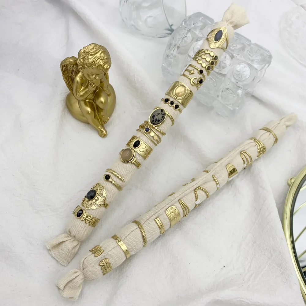 Mix Modelli Colorati-12pz Anelli in Acciaio - APA-732-119